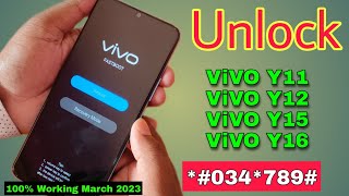 Vivo Y12 Password Unlock  Vivo Y11 Y15 Y12 Y16 All Type Password Pattern Lock Remove Hard Reset [upl. by Ahseetal]