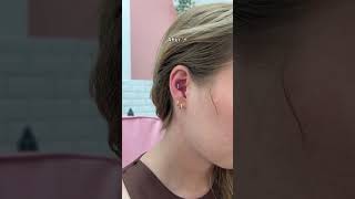 What piercing would you say is better than a conch piercing 👀 earstyling earpiercing [upl. by Enenstein86]