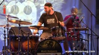 Matt Halpern Drum Solo  Meinl Festival 2012  iDrum Magazine Archives [upl. by Micro]