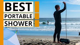 5 Best Portable Camp Shower [upl. by Eendyc279]