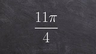 Learning to determine co terminal angles by subtracting 2pi twice [upl. by Atiuqin]