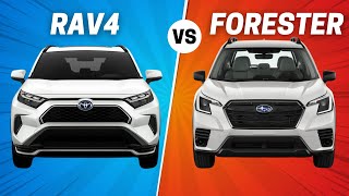 2024 Toyota RAV4 Vs 2024 Subaru Forester [upl. by Nosittam685]