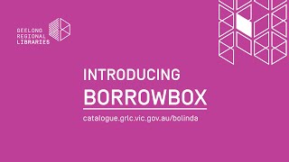 Introducing BorrowBox Geelong Regional Libraries [upl. by Sanborn]