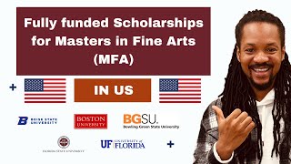 Fully funded Scholarships for Masters in Fine Arts MFA in the US [upl. by Chon33]