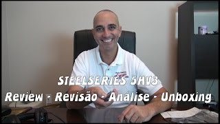 STEELSERIES 5HV3 Review  Revisão  Análise  Unboxing [upl. by Nyrehtac]