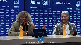 Rueda de prensa Millonarios 10 Medellín Fecha 3 cuadrangulares  Finalización 2023 [upl. by Durrace]