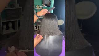 story time now reshinehair shorts hairstyle naturalhair haircut storytime [upl. by Silber]