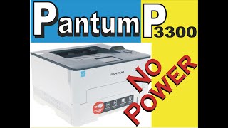 Pantum P3300 No Power  Power supply repair [upl. by Anaeco]