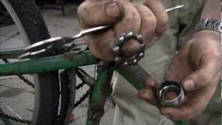 How to Take Apart and Service the Bottom Bracket on a Bicycle [upl. by Ahseiym]