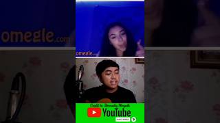 Harana sa Omegle Best Reaction 03178youtubeshorts shortsvideo shortsviral viral singing [upl. by Ardiedak110]