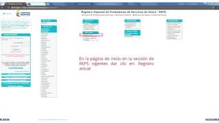 Instructivo de consulta en el Registro Especial de Prestadores de Servicios de Salud  REPS [upl. by Iborian]