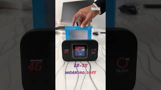 Olax MF982 4G LTE 3000mah Pocket Wifi Mobile Hotspot Router olaxmf982 olaxrouter pocketrouter [upl. by Arianna629]