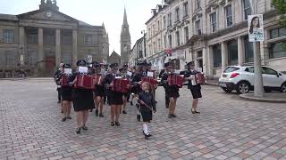 Loughans Accordion Band  Omagh Somme Parade 2024 2 [upl. by Quintana86]