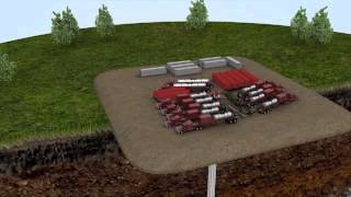 Animation of Hydraulic Fracturing fracking [upl. by Magdalena537]