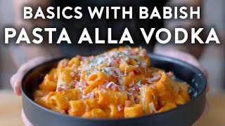 How to Make Easy and Advanced Vodka Sauce  Basics with Babish [upl. by Wehhtam]