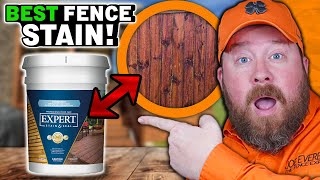 The BEST Stain You Can Use On A Fence [upl. by Eilraep]