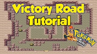 Pokemon Fire Red  Victory Road Quick WalktroughTutorial [upl. by Teteak902]