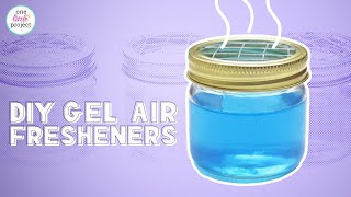 DIY Gel Air Freshener  How to Make Air Fresheners [upl. by Buell]