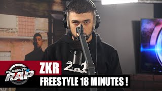 ZKR BALANCE un FREESTYLE de 18 MINUTES  PlanèteRap [upl. by Rafi]