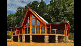 Genuine Log Cabin Discover Country Living With Tennessee River View Ep 124 [upl. by Sinnylg]