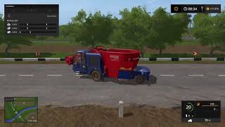 Siloking Selfline Compact 1612Farming Simulator 17 [upl. by Ardnasxela]