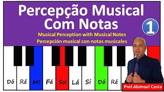 Percepção Musical  Teoria musical  Jogo de musica  TREINAMENTO [upl. by Ragucci]