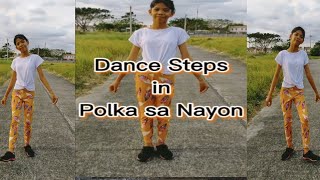 POLKA SA NAYON DANCE STEPSCHANGE STEPHEEL AND TOE POLKAGALLOP STEPFOLK DANCE STEP [upl. by Ajssatsan]