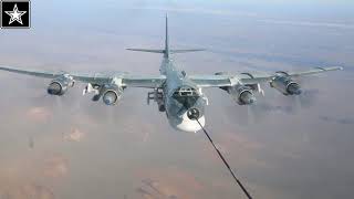 WORLDS FASTEST Propeller Driven Aircraft Tu95 flying on mission [upl. by Ingra492]