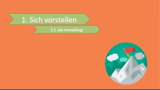 2 Sich vorstellen  21 Die Vorstellung [upl. by Eniruam]