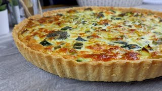 Simple Vegetable Quiche  How To Make Winter Vegetable Quiche  Easy Recipe [upl. by Ydnarb]