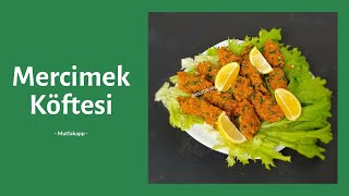 Mercimek Köftesi Tarifi [upl. by Eelirrem]