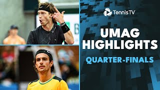 Rublev Plays Marozsan Musetti Sonego amp More Feature  Umag 2024 QuarterFinals Highlights [upl. by Wynne]