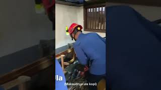 Evakuasi ula kopi di rumah warga umamdamkar damkardepok damkar [upl. by Galatia]