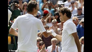 Tomas Berdych vs Roger Federer  Highlights Wimbledon 2010 SF [upl. by Mellitz829]