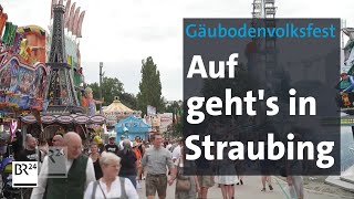 Söder eröffnet Straubinger Gäubodenvolksfest  BR24 [upl. by Ahmad]