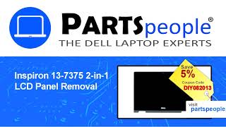 Dell Inspiron 137375 2in1 P69G002 LCD Panel HowTo Video Tutorial [upl. by Gregory]