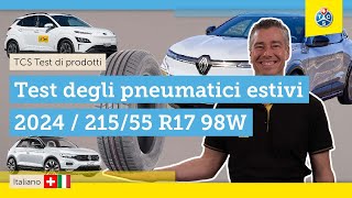 Test TCS pneumatici estivi 2024 [upl. by Peedsaj]