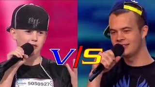 Best rappers ever CJ Dippa vs Dylan [upl. by Orfurd]