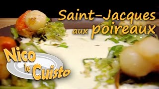 Nico le Cuisto  S1E04  La Saint Valentin  SaintJacques aux poireaux [upl. by Aloise]