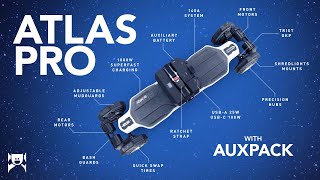 One Giant Leap for Electric Skateboarding – Exway Atlas Pro Review [upl. by Arad]