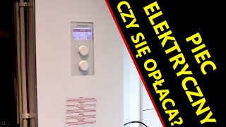 Ogrzewanie piecem elektrycznym  ile energii pobiera [upl. by Josephson]