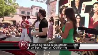 Catherine Siachoque visita Los Angeles Al Rojo Vivo 2014 [upl. by Nilerual]