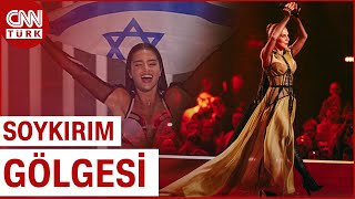 Soykırım Eurovisiona Gölge Düşürdü İsrail Bayrağı Serbest Filistin Bayrağı Yasak [upl. by Einned649]