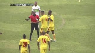 CAN 2019  le Bénin victorieux contre lAlgérie [upl. by Nnairrehs]