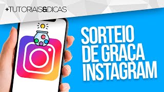 ✅ Como fazer SORTEIO no INSTAGRAM de GRAÇA pelo PC  CELULAR 2024 [upl. by Nivanod]