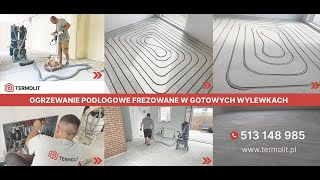 Frezowanie Pod Ogrzewanie Podłogowe  Termolit [upl. by Celestina]