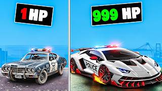 Upgrading to the Fastest Police Car in GTA 5 [upl. by Pamelina915]