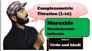 Murexide indicator complexometric titration L10 Murexide MurexideIndicator [upl. by Warms]