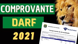 Como BAIXAR Comprovante de DARF PAGA no Portal ECAC [upl. by Fatma]