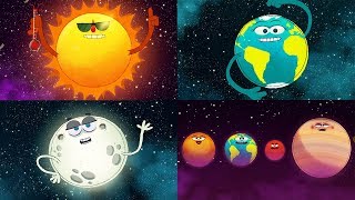 StoryBots Outer Space  Planets Sun Moon Earth and Stars  Solar System Super Song  Fun Learning [upl. by Ygief]